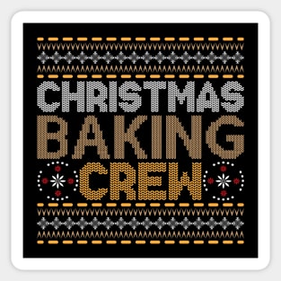 Christmas Christmas Baking Crew Sticker